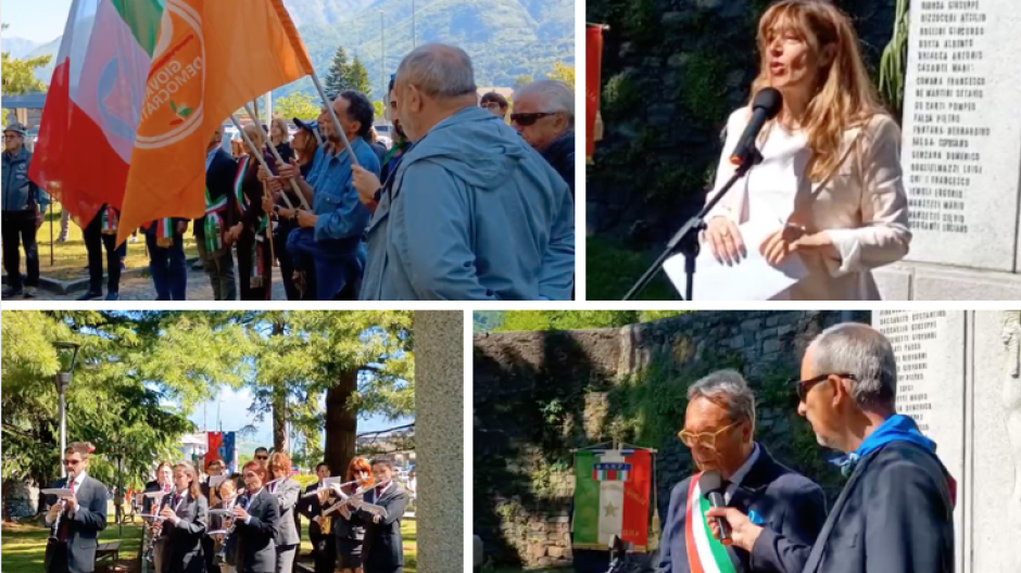 Vilaldossola, la memoria del 25 Aprile 